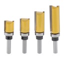 4ks/sada 8mm priame Z Router Bits