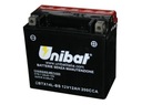 Batéria Unibat CBTX14L-BS, YTX14L-BS, 12Ah 200A