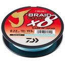 Daiwa J-Braid Grand X8 oplet 135m 0,18mm 12,5kg MODRÁ 12796-018