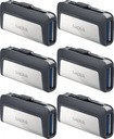 Pevný disk SanDisk 256 GB Ultra Dual USB Type-C x 6