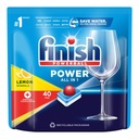 FINISH TABLETY UMÝVAČKY RIADU POWER ALL IN 1 40 CITRÓN