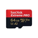 SANDISK EXTREME PRO microSDXC 64GB 200/90 MB/s A2