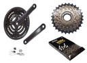 Crank 42 voľnobežka 6 reťaz - výmena SHIMANO