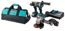 MAKITA DLX3156TX1 COMBO DDF486 DTD153 DGA508 2x5Ah