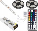 KIT Strip 17m 510 LED RGB driver 44 zdroj