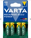 8x BATÉRIE (NiMH) VARTA R6 AA 2600mAh