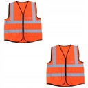 2x Hi-Vest s vreckami Vesta