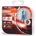 OSRAM NIGHT BREAKER LASER +150% 12V 60/55W DUO H4