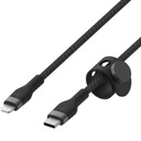 USB-C / Lightning kábel, Belkin 3A 20W, 1m, opletený