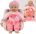 SMILY PLAY JULKA BABY DOLL 32 CM S NOSIČOM UČÍ ANGLIČTINU. SPIEVA A ROZPRÁVA