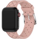 Remienok na Apple Watch pre iWatch 1 2 3 4 5 6 7 8 SE 38/40/41 mm silikónová ružová