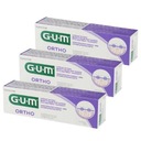 SET Sunstar GUM Ortho zubná pasta, 3x75ml