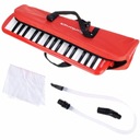 Melodyka 32-klávesová ústna harmonika Startone Melody 32 Melodica Red SET