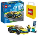 LEGO CITY 60383 Elektrické športové auto solárna nabíjačka kociek 5+ taška