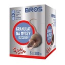 Granule pre myši, potkany 1kg -5x vrecúško 200g