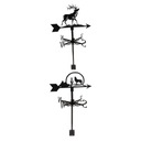 2x Kovový záhradný kolík Weathervane Heavy Duty