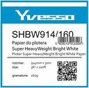 Papier Yvesso Heavyweight Brightwhite 914X30m 160g