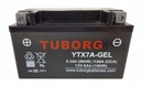 GELOVÁ batéria Tuborg YTX7A-BS GEL 12V 6Ah 120A L+ NÁHRADA ZA YUASA VARTA