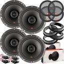 4 JBL AUTO REPRODUKTORY PRE VW JETTA predné + zadné