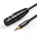 UGREEN AV182 XLR DO JACKU 3,5MM AUX KÁBEL 1M