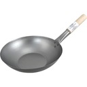 Wok 30cm - Jade Temple ploché dno, ázijská kuchyňa, originál dovoz