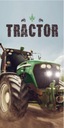 Plážová/osuška 70/140 TRAKTOR TRAKTOREK