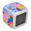 DETSKÉ LICENCIE PP17073 KRUHOVÉ HODINKY S BUDÍKOM PEPPA PIG CUBE