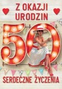 Blahoželanie k narodeninám veľké 50 TDF25