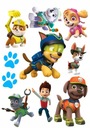 Veľká súprava fondánovej potlače tort PAW PATROL