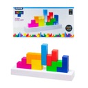 Oficiálna 3D stolová lampa LED nástenná domáca dekorácia Tetris 30 cm