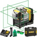 DEWALT Krížový čiarový laser 3x360° zelený 2Ah DCE089D1G