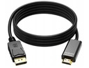 DISPLAYPORT TO HDMI KÁBEL 1,8 M DP DISPLAY PORT 4K