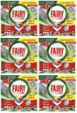 FAIRY PLATINUM PLUS LEMON 66 ks Kapsule do umývačky riadu 6x 11 ks tbl.