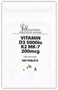 VITAMÍN D3 5000 iu+K2 MK-7 200 mcg 500 tab. NOVINKA