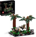 LEGO STAR WARS DIORAMA SPEEDR PREHNAŇANIE CEZ ENDOR 75353