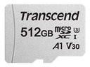 TRANSCEND 512 GB microSD s adaptérom UHS-I U3 A1