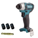 MAKITA Akumulátorový rázový uťahovák 1/4 CXT 10,8V 12V TD110DZ + ZÁSUVKY