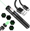 GREEN LASER POINTER 303 PRO -- USB NABÍJANIE -- + MIKRO USB KÁBEL