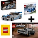 LEGO SPEED NISSAN SKYLINE GTR 76917+LEGO 76912 MEGA 3 SÚPRAVY RÝCHLO A ZBESILO