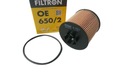 OLEJOVÝ FILTER FILTRON OE650/2 AUDI SEAT SKODA VW