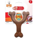 Nylabone Extreme Wishbone Bison trvanlivé žuvanie pre psov, bizónia príchuť L