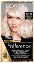 Loreal Preference Hair Dye - Pearl Blonde 10.21 Štokholm