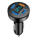 4 porty USB PD Fast Car Charger QC3.