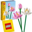 LEGO LOTUS FLOWERS 40647 Botanická kytica lotosových kvetov + darčeková taška