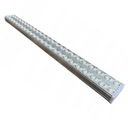 LED Lens Ceiling Strip 120 cm biely, chróm