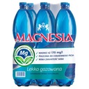 Minerálna voda Magnesia, mierne sýtená, 6 x 1,5 l