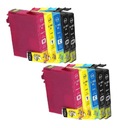 10X atramenty pre EPSON 502 XL XP-5100 WF-2800 WF-2860