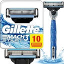 Gillette Mach3 Náhradné čepieľky pre pánske holiace strojčeky 8 ks.