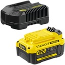 18V 4,0Ah Li-Ion batéria + 2A nabíjačka Stanley FatMax V20