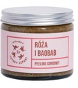 4 ŠPAČKY CUKROVÝ PEELING RUŽA A BAOBAB 250ML